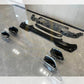 440 Style Gloss Black Rear Diffuser with Exhaust Tips for BMW 4 Series G22 20-Present-Carbon Factory