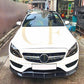 4D Style Carbon Fibre Front Splitter for Mercedes Benz W205 C Class 15-18-Carbon Factory