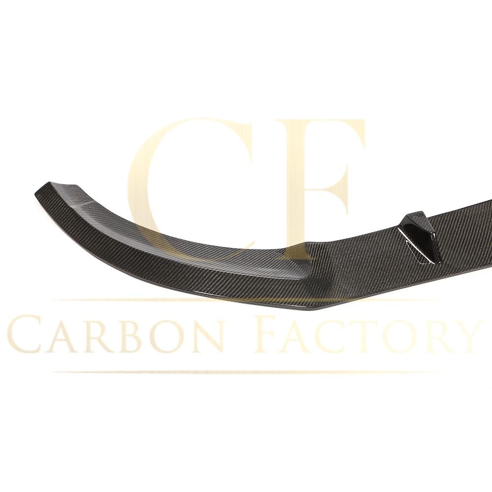 4D Style Carbon Fibre Front Splitter for Mercedes Benz W205 C Class 15-18-Carbon Factory