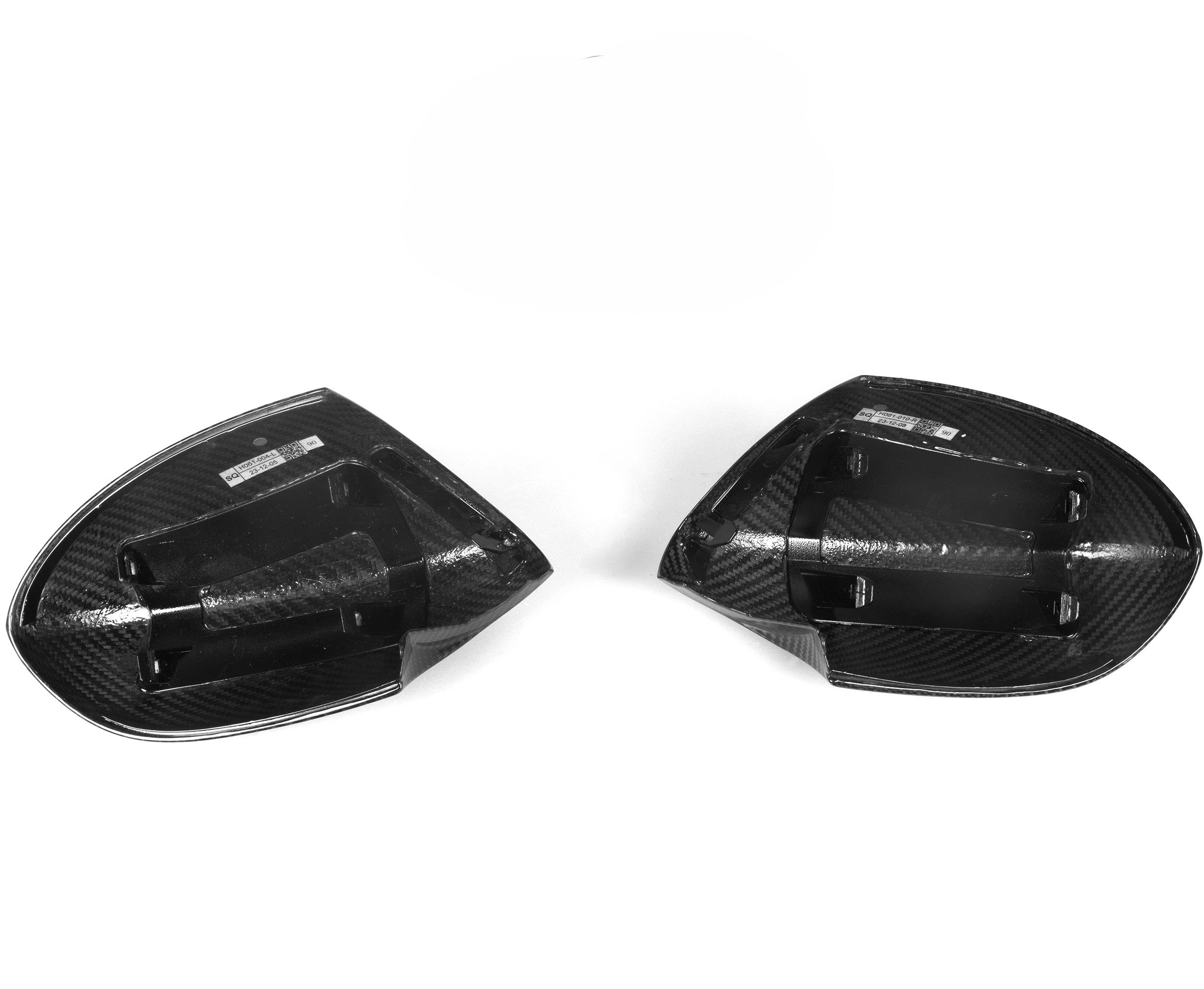 CF Style Pre-Preg Carbon Fibre Replacement Mirror Covers for BMW E90 E92 E93 M3 E87 1M - Carbon Factory