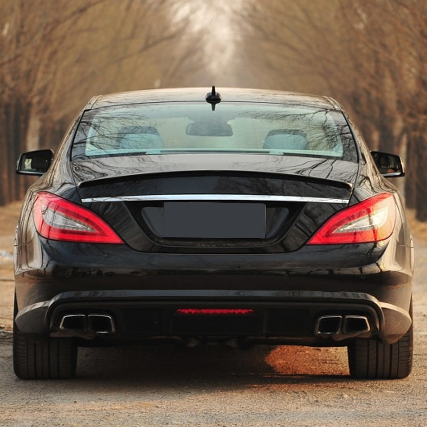 Gloss Black Boot Spoiler for Mercedes Benz C218 CLS 11-18
