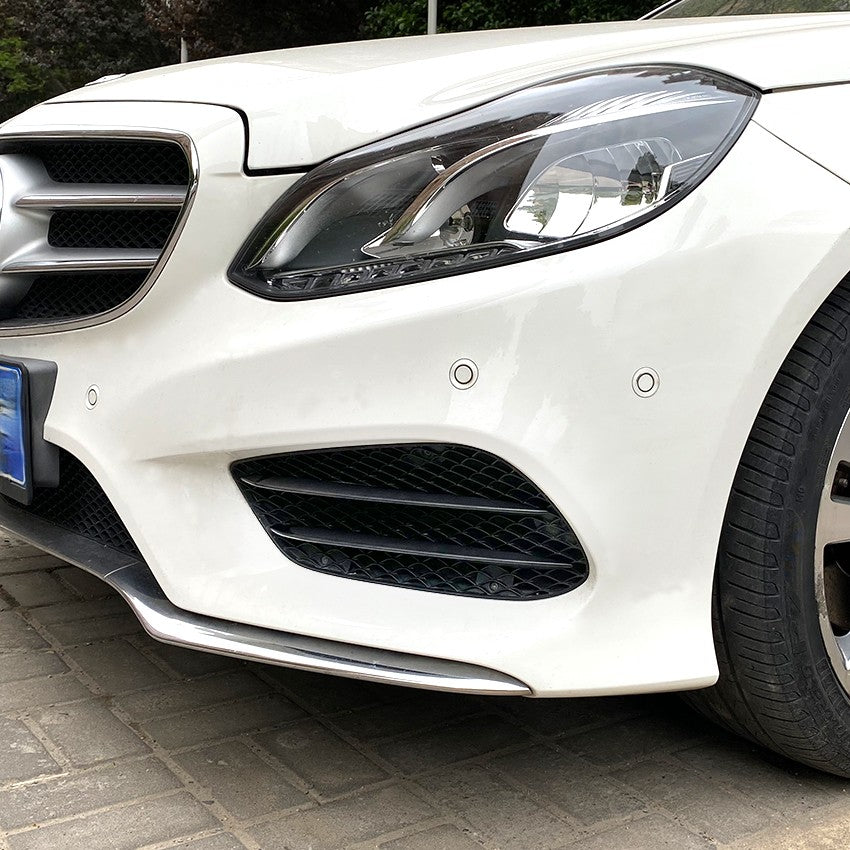 Gloss Black Front Bumper Grille for Mercedes Benz W212 E Class Saloon AMG 13-17 - Carbon Factory