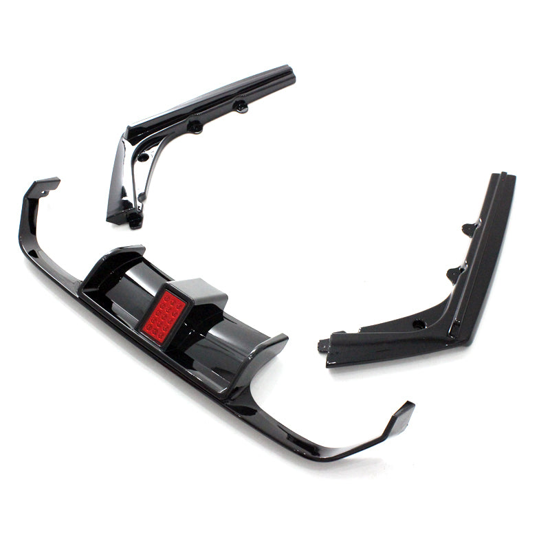 LED Style Gloss Black Rear Diffuser for BMW F80 M3 F82 F83 M4 14-20