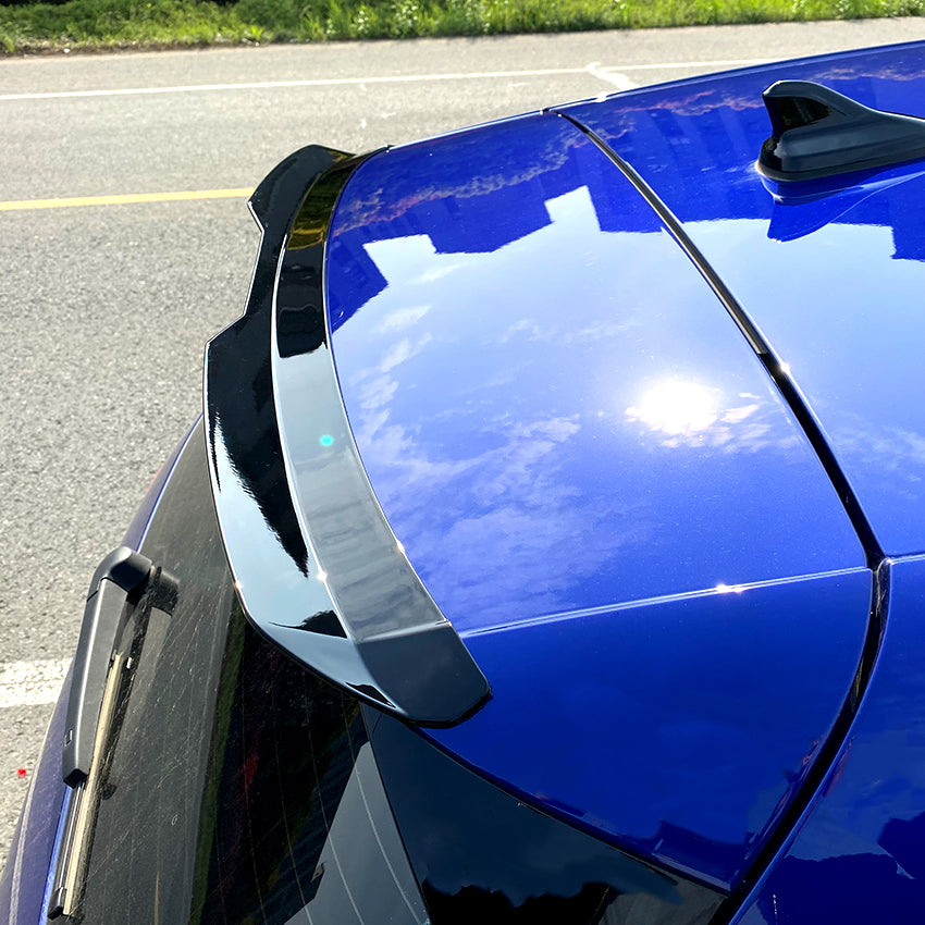V Style Gloss Black Spoiler for VW Golf MK8 MK8.5 Standard model 20-26