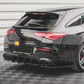 Gloss Black Rear Bumper Spats for Mercedes Benz W118 CLA45S 19-Present - Carbon Factory