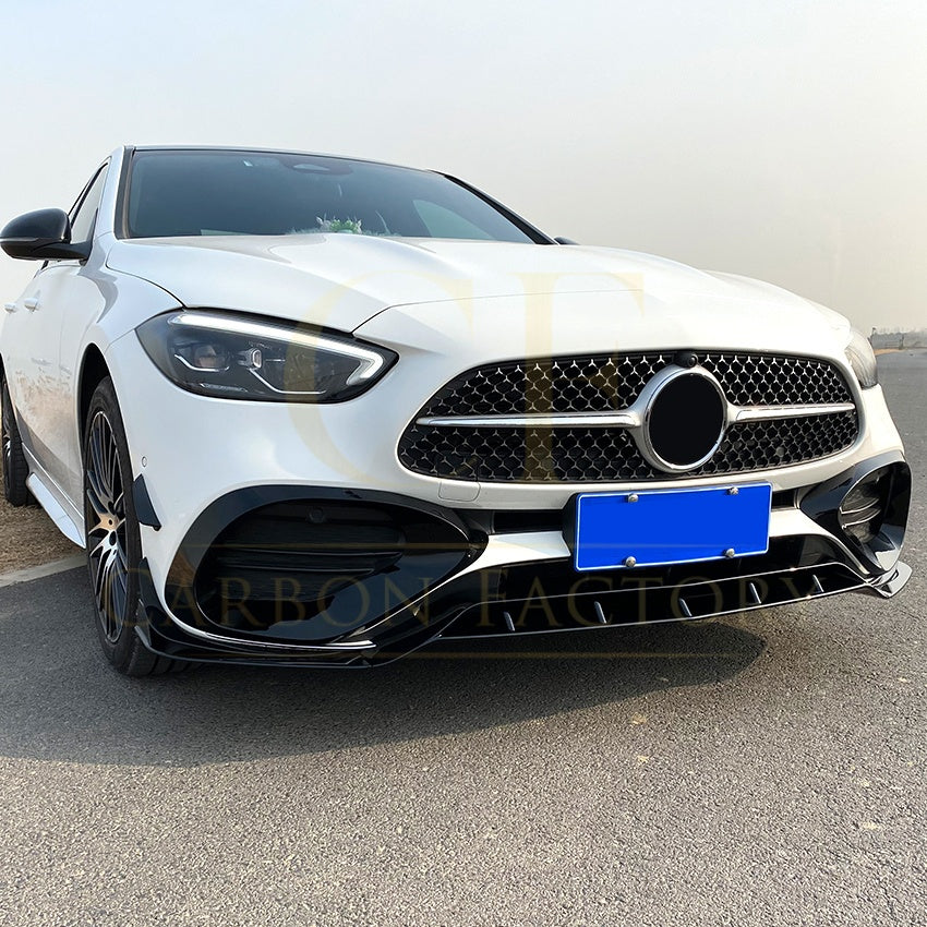 Gloss Black Front Aero Kit for Mercedes Benz W206 C Class 22-Present - Carbon Factory
