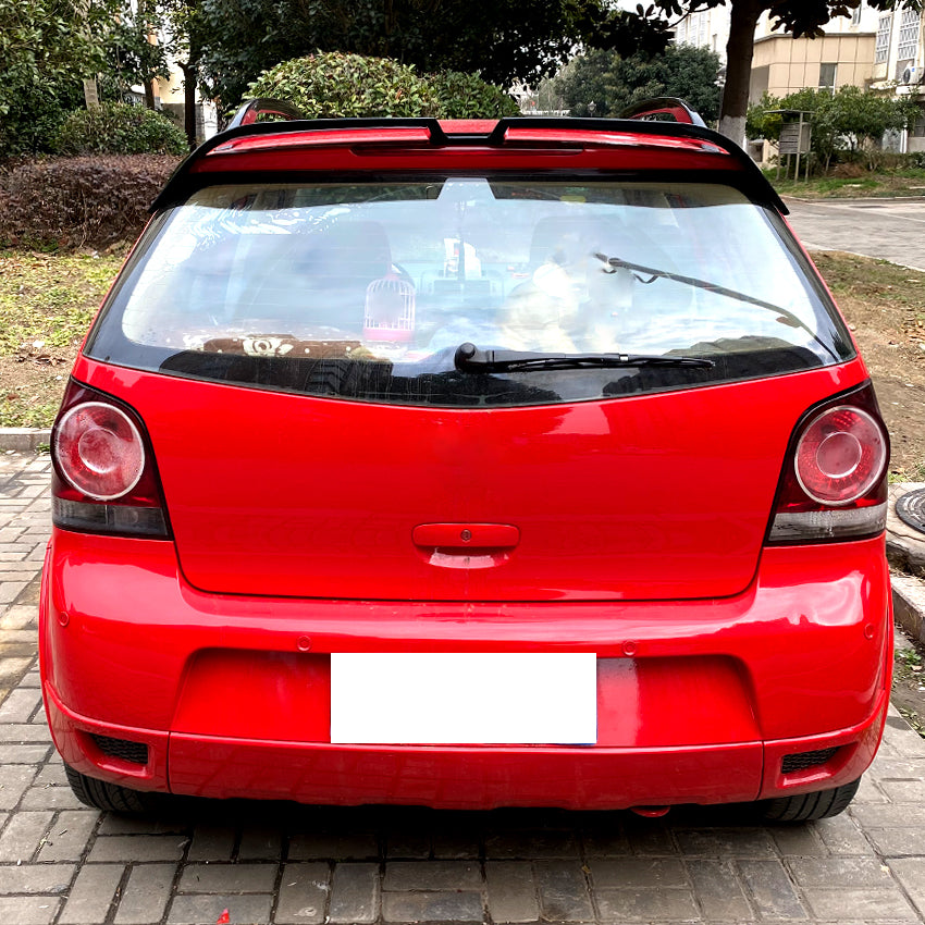 OT Style Gloss Black Roof Spoiler for VW Polo MK4 05-09