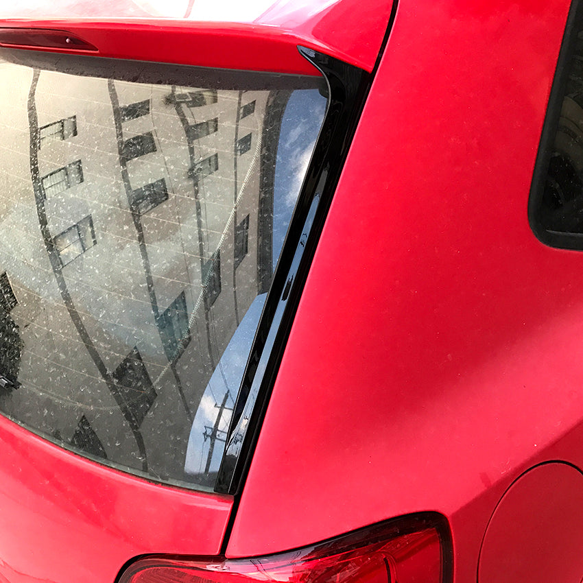 Gloss Black Side Spoiler for VW Polo MK5 10-17