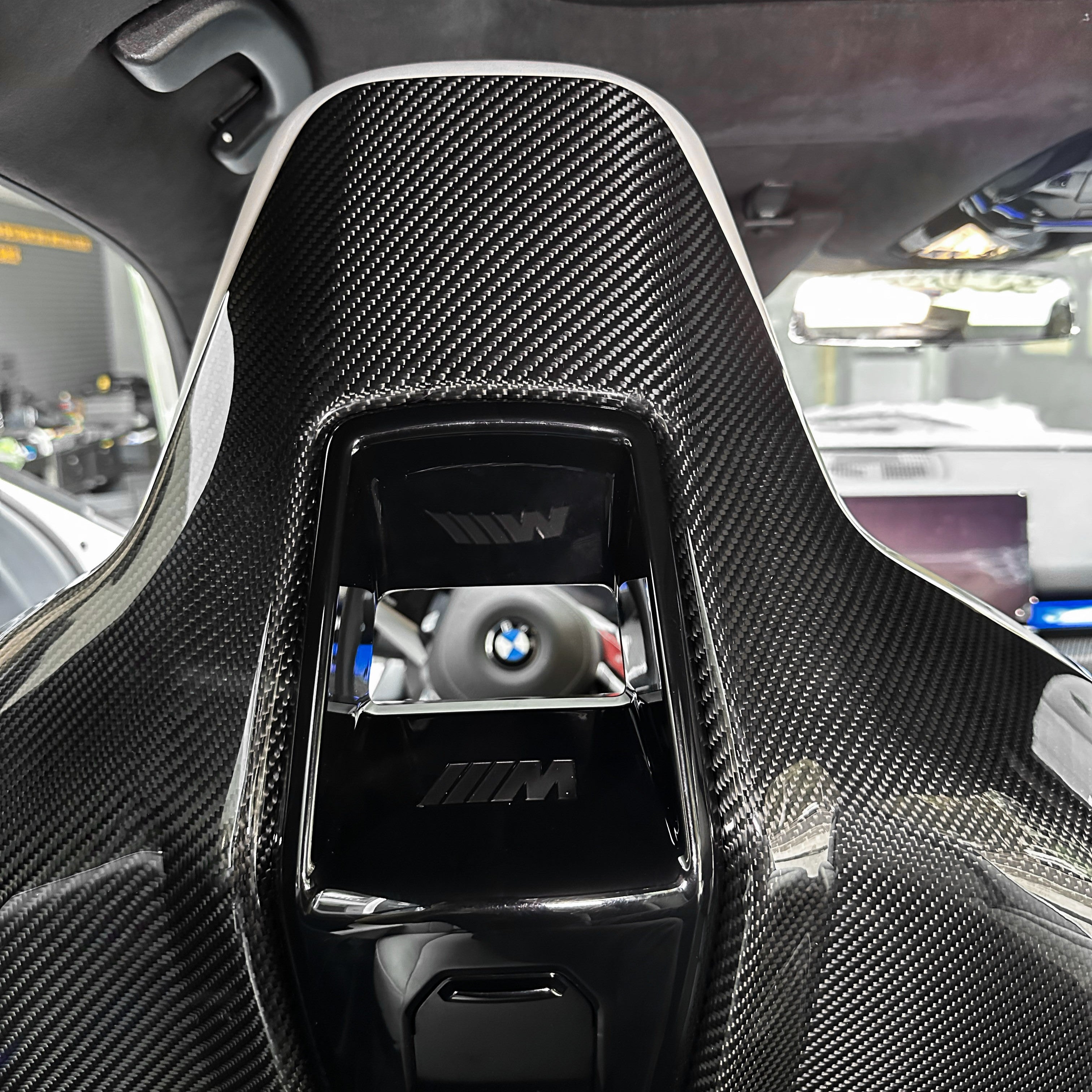 Pre-Preg Carbon Fibre Seat Cover for BMW G90 G99 M5 24-Present - Carbon Factory