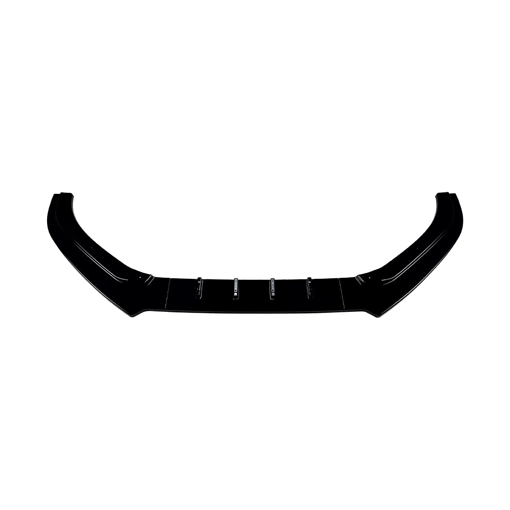 V Style Gloss Black front splitter for VW Polo MK5.5 GTI 15-18