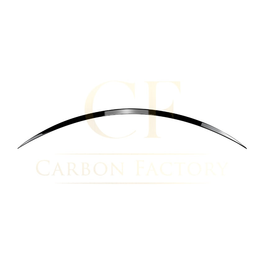 P Style Gloss Black Boot Spoiler for Mercedes Benz W205 C Class Saloon 15-21 - Carbon Factory