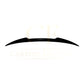 V Style Gloss Black Boot Spoiler for Audi A4 S4 B9 B9.5 15-25