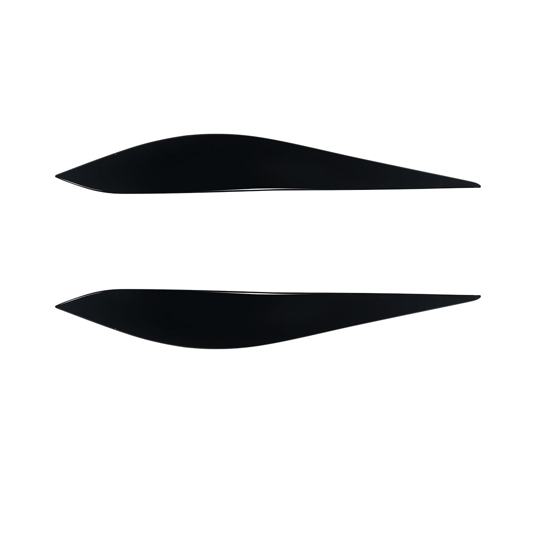 Gloss Black Headlight Trims for Ford Fiesta B479 MK8 18-20