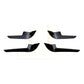 Gloss Black Front Canards for Audi 8Y RS3 20-24 - Carbon Factory