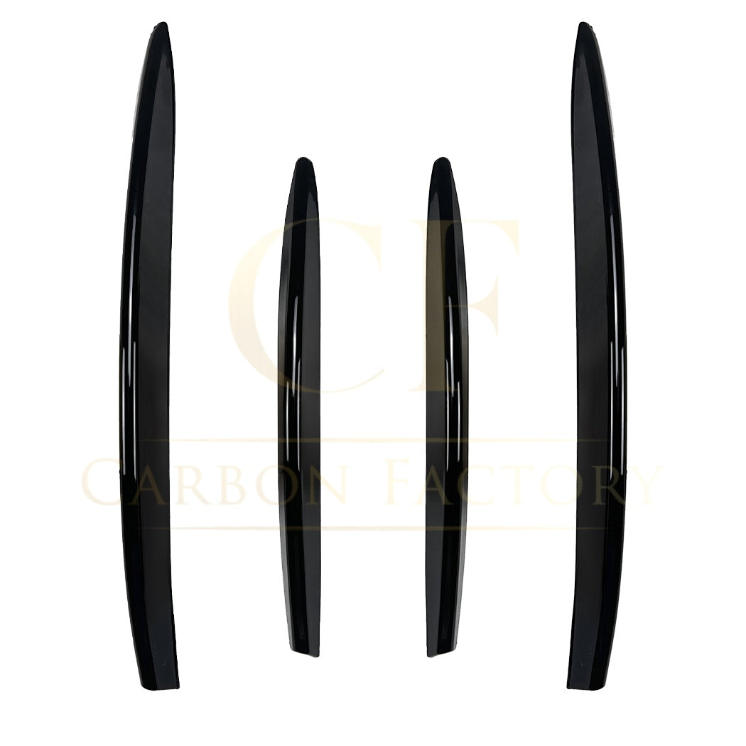 Gloss Black Front Side Trims for Mercedes Benz W118 CLA AMG 24-Present - Carbon Factory
