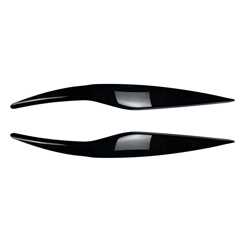 Gloss Black Headlight Trims for Ford Fiesta B299 MK7 08-12