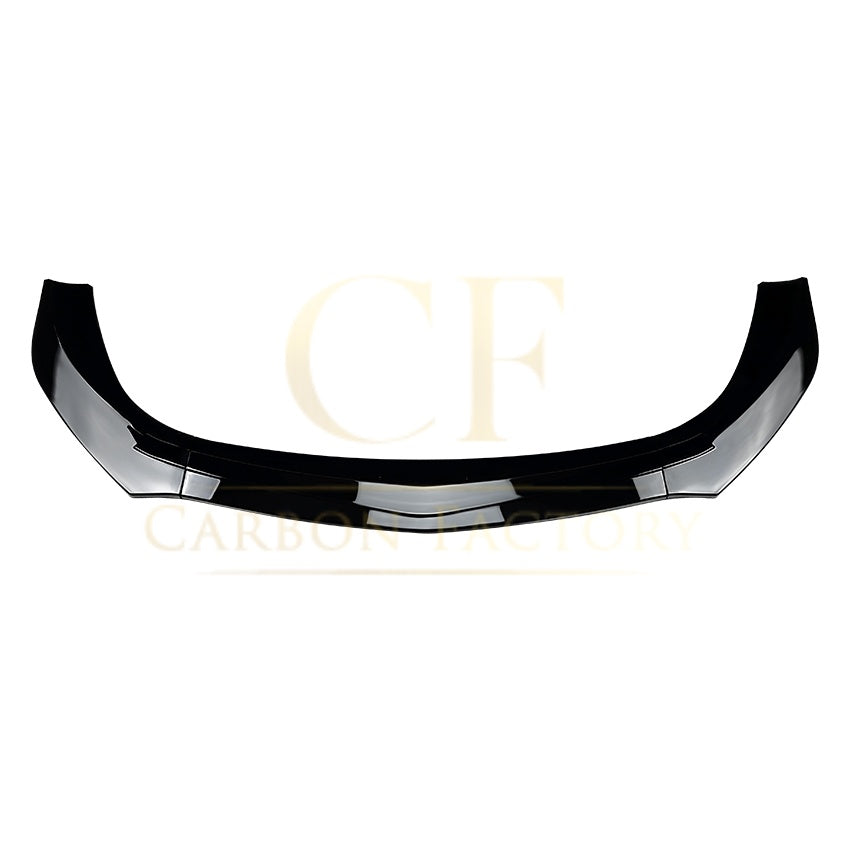 V Style Gloss Black Front Splitter for Mercedes Benz W177 A Class AMG & A35 18-22