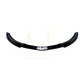 V Style Gloss Black Front Splitter for Mercedes Benz W204 C Class Standard Model 08-10 - Carbon Factory