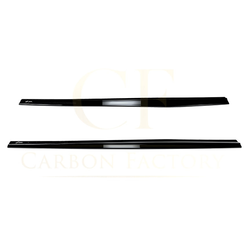 V Style Gloss Black Side Skirts for Mercedes Benz W176 A Class 13-18 - Carbon Factory