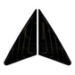 Gloss Black Window Louver Vents for Audi A3 8Y Saloon 20-Present - Carbon Factory