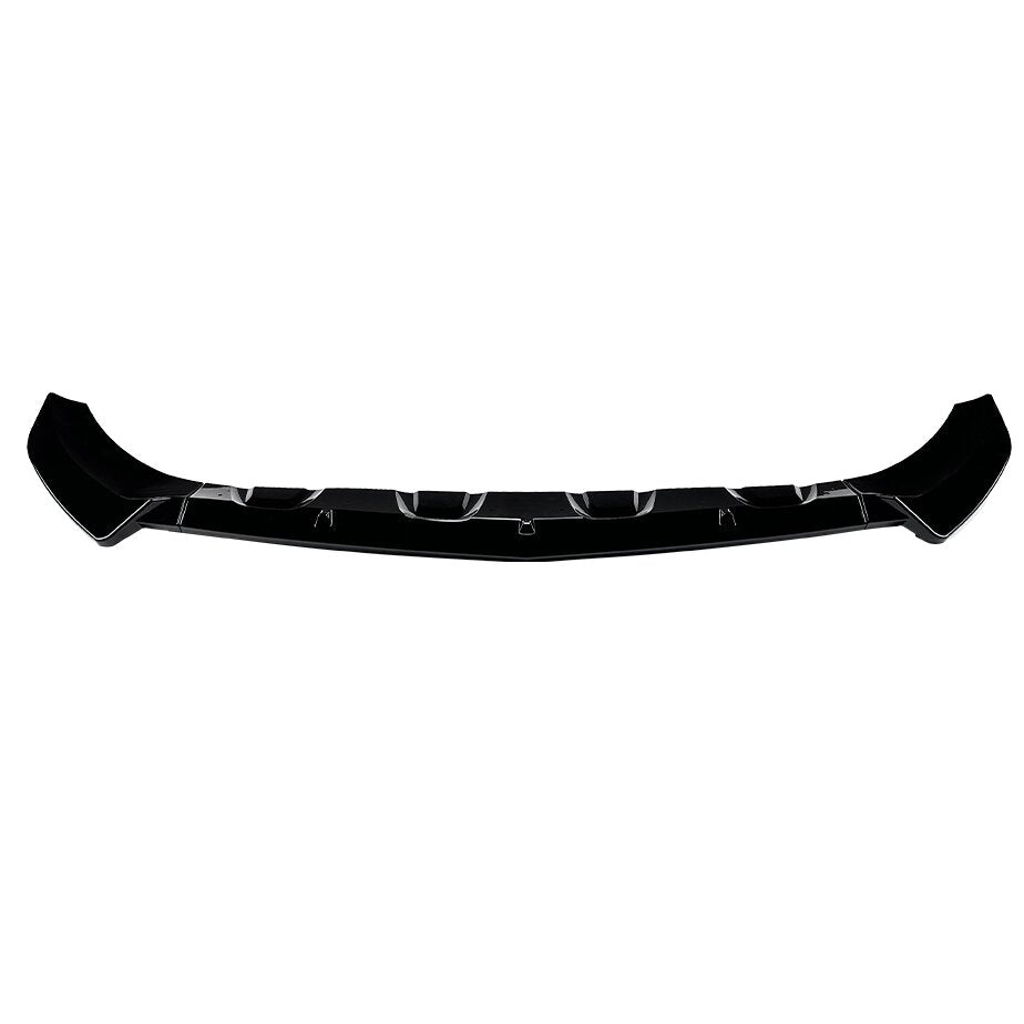 A Style Gloss Black Front Splitter for Mercedes Benz X253 C253 GLC 15-19
