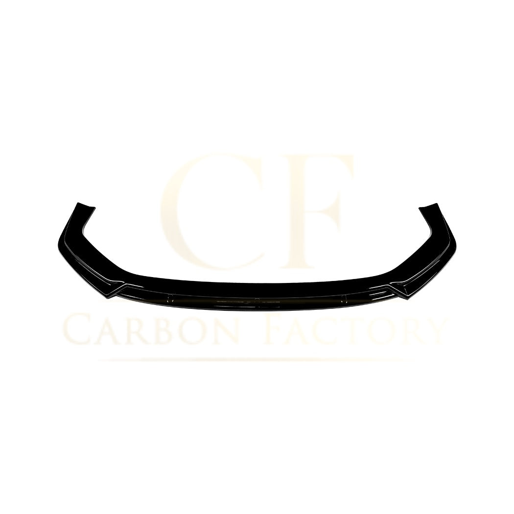 V Style Gloss Black Front Splitter for Audi C8 A7 S Line S7 19-22