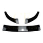 P Style Gloss Black Front Splitter for Audi A3 8Y S Line S3 20-24 - Carbon Factory