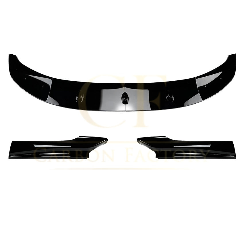 V Style Gloss Black Front Splitter for BMW F10 F11 5 Series 10-17