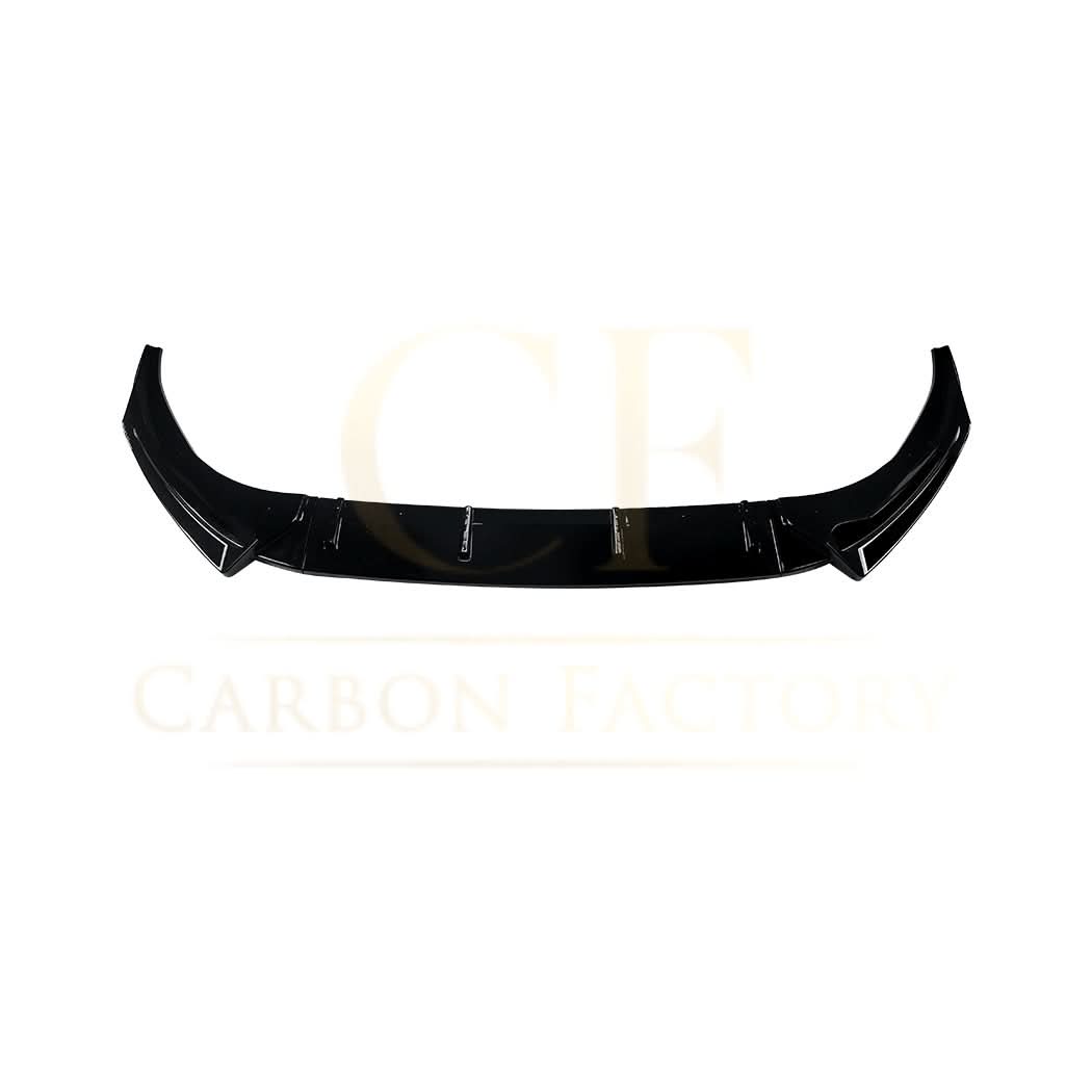 V Style Gloss Black Front Splitter for Audi A3 8Y S Line S3 25-Present - Carbon Factory