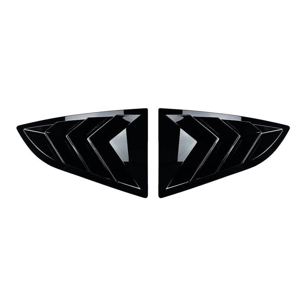 Gloss Black Window Louvers for Toyota GR86 22-26