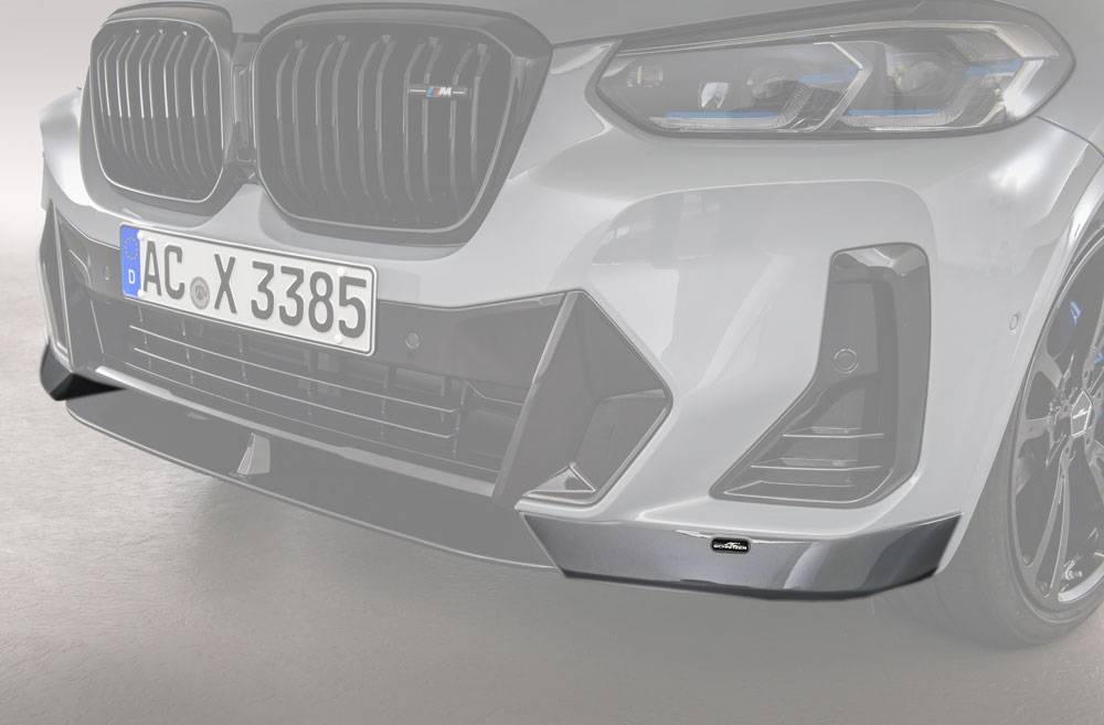 AC Schnitzer front spoiler elements for BMW X4 G02 with M aerodynamic package (5111301320)
