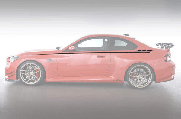 AC Schnitzer design stripes set black for BMW M2 G87 (51143875108)