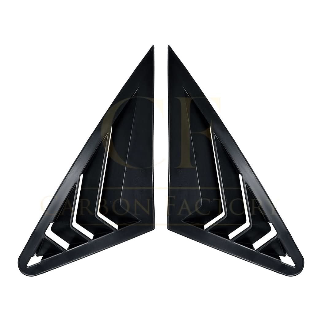 Gloss Black Window Louver Vents for Audi A3 8V S3 Saloon 13-20 - Carbon Factory