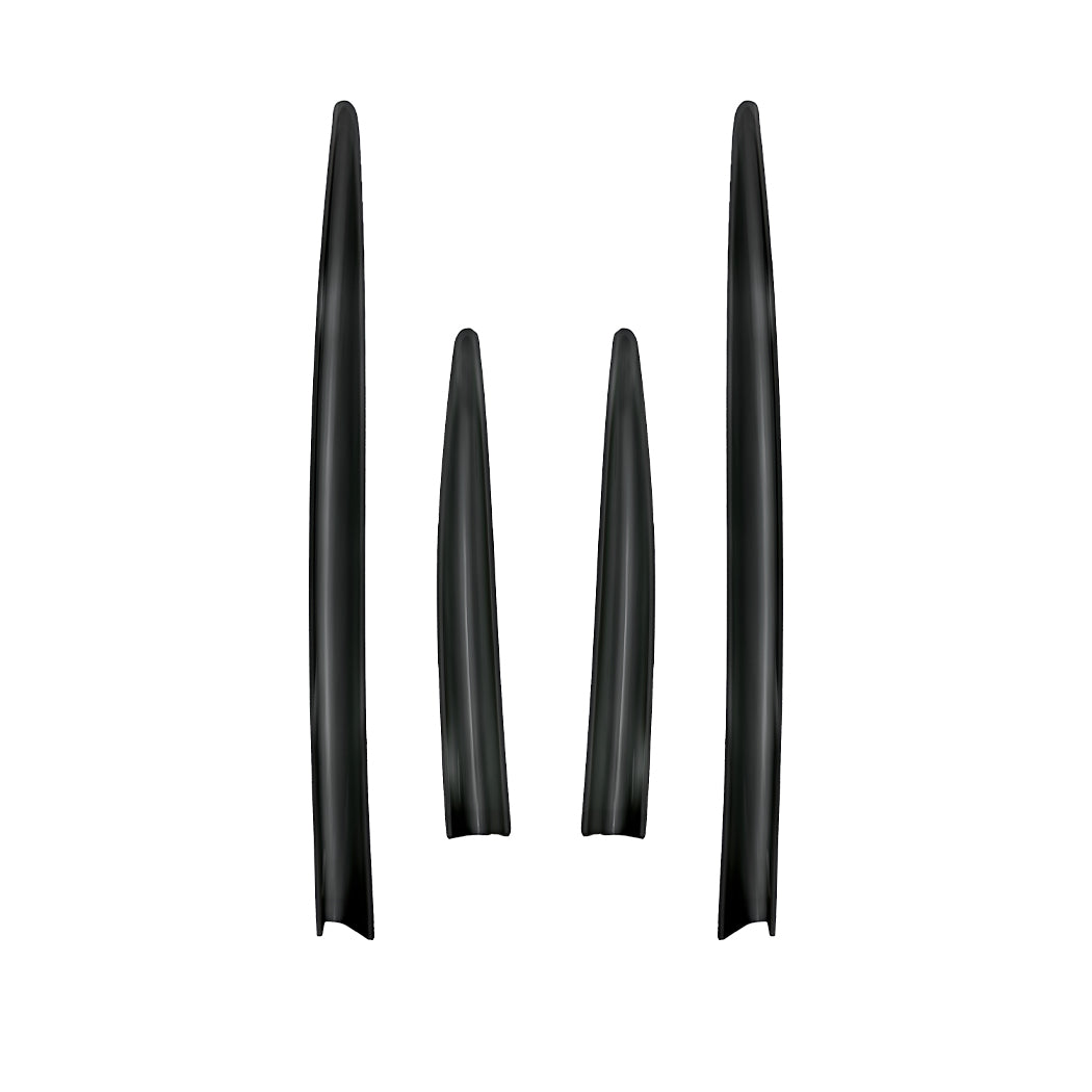 Gloss Black Side Grille Trims for Mercedes Benz C236 GLE 24-Present