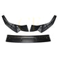 V Style Gloss Black Front Splitter for Audi B9 A5 S Line & S5 21-24