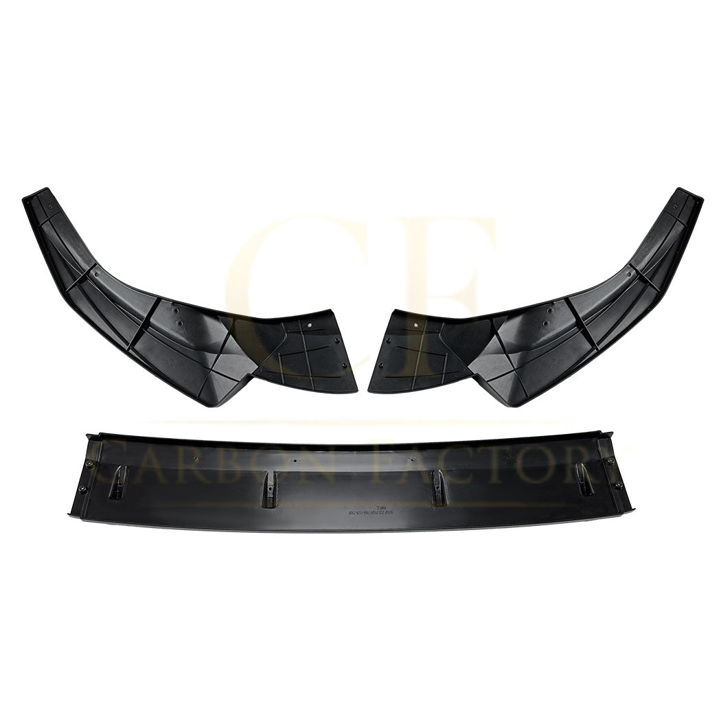 V Style Gloss Black Front Splitter for Audi B9 A5 S Line & S5 21-24 - Carbon Factory
