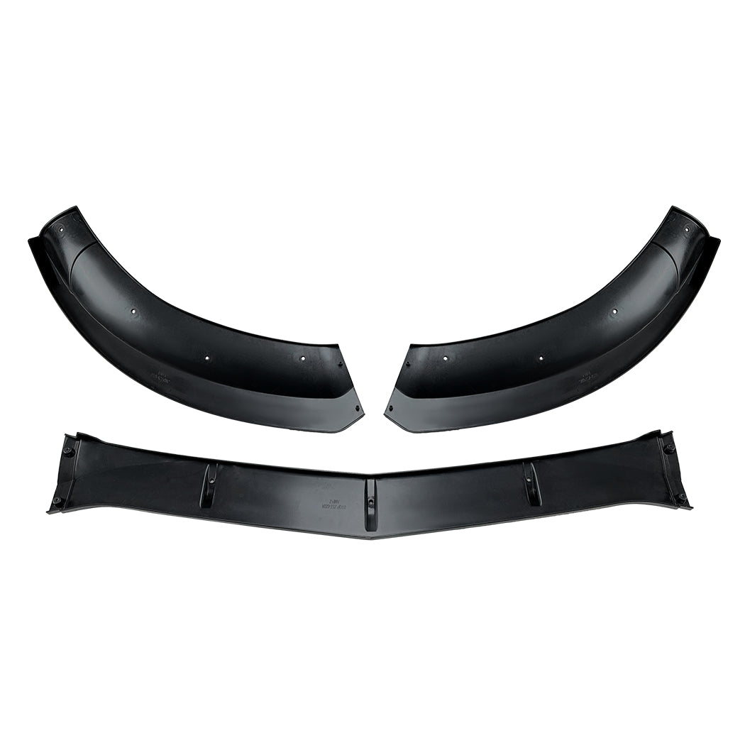 A Style Gloss Black Front Splitter for Mercedes Benz C218 CLS 15-18