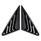 Gloss Black Window Louver Vents for Audi A3 8Y Saloon 20-Present - Carbon Factory