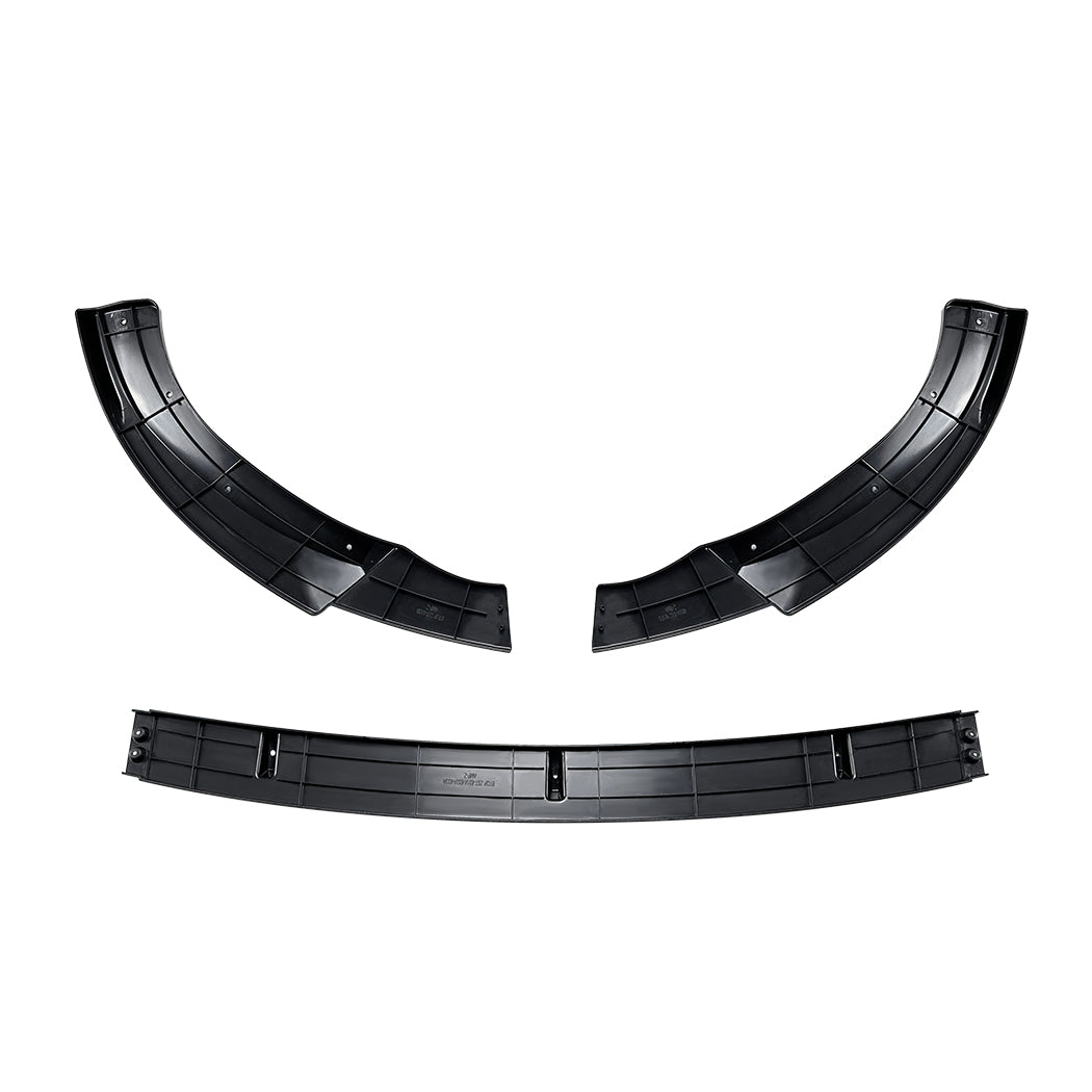 A Style Gloss Black Front Splitter for Mercedes Benz C257 CLS 22-23