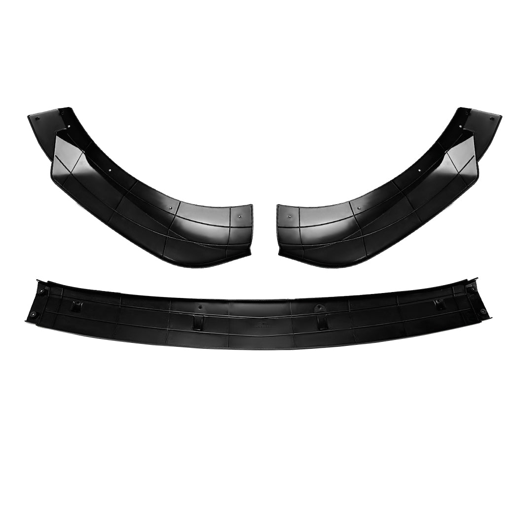 A Style Gloss Black Front Splitter for Mercedes Benz X247 GLB 19-23