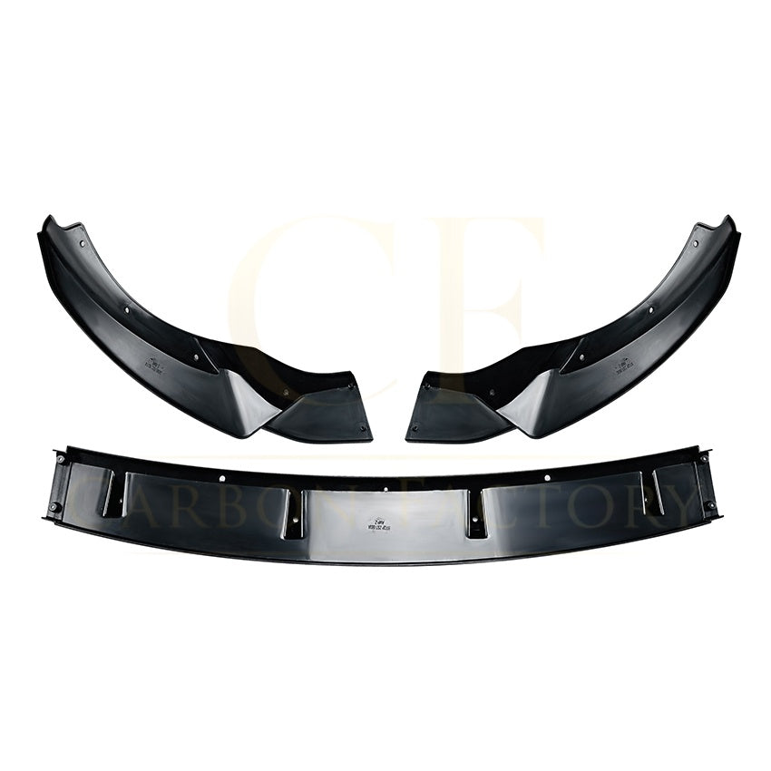 AMG Style Gloss Black Front Splitter for Mercedes Benz W176 A Class 13-15 - Carbon Factory