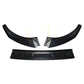 V Style Gloss Black Front Splitter for Audi A3 8V S Line & S3 13-16 - Carbon Factory