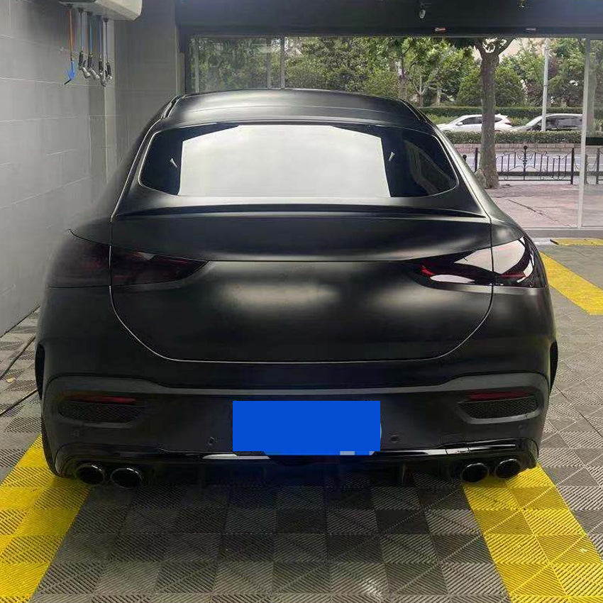 Gloss Black Rear Canards for Mercedes Benz C167 GLE Coupe 19-26