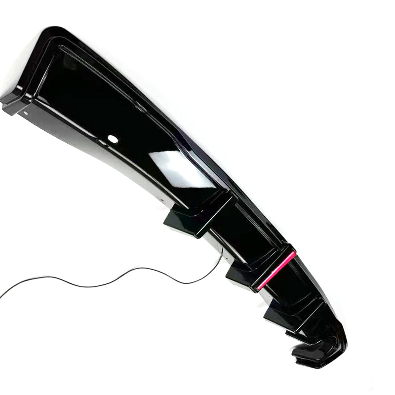 LED 2 Gloss Black Rear Diffuser Single Exhaust for BMW F30 F31 3 Series Standard model 12-19 (Copy)
