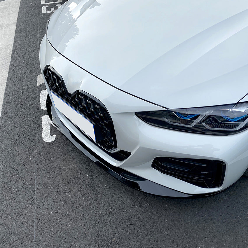 MP Style Gloss Black Front Splitter for BMW 4 Series G22 G23 20-23 - Carbon Factory