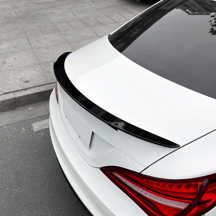 Brabus Style Gloss Black Boot Spoiler for Mercedes Benz W117 CLA 13-19 - Carbon Factory