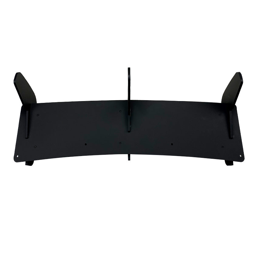 V Style Gloss Black Diffuser for VW Polo MK5 GTI 10-17