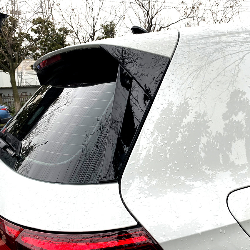 Gloss Black Side Spoiler for VW Golf MK8 MK8.5 Standard model 20-26