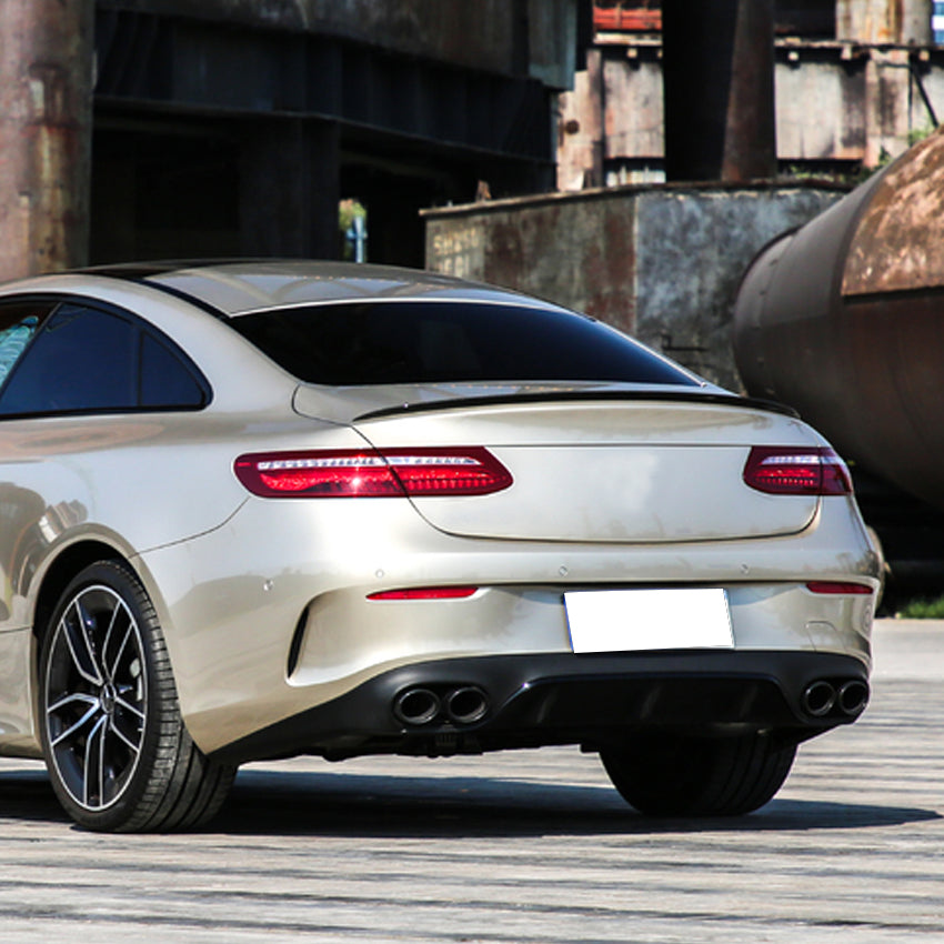 AMG Style Gloss Black Boot Spoiler for Mercedes Benz C238 E Class Coupe 16-23 - Carbon Factory