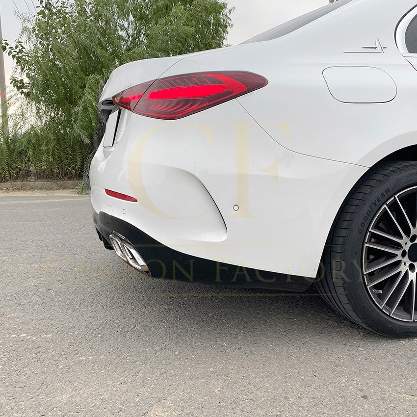 Brabus Style Gloss Black Rear Diffuser for Mercedes Benz W206 C Class 22-Present - Carbon Factory